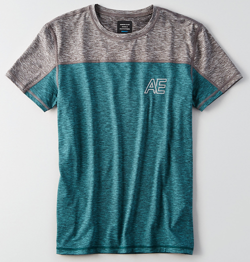AET-032 AE ACTIVE REFLECTIVE GRAPHIC T-SHIRT《グリーン》