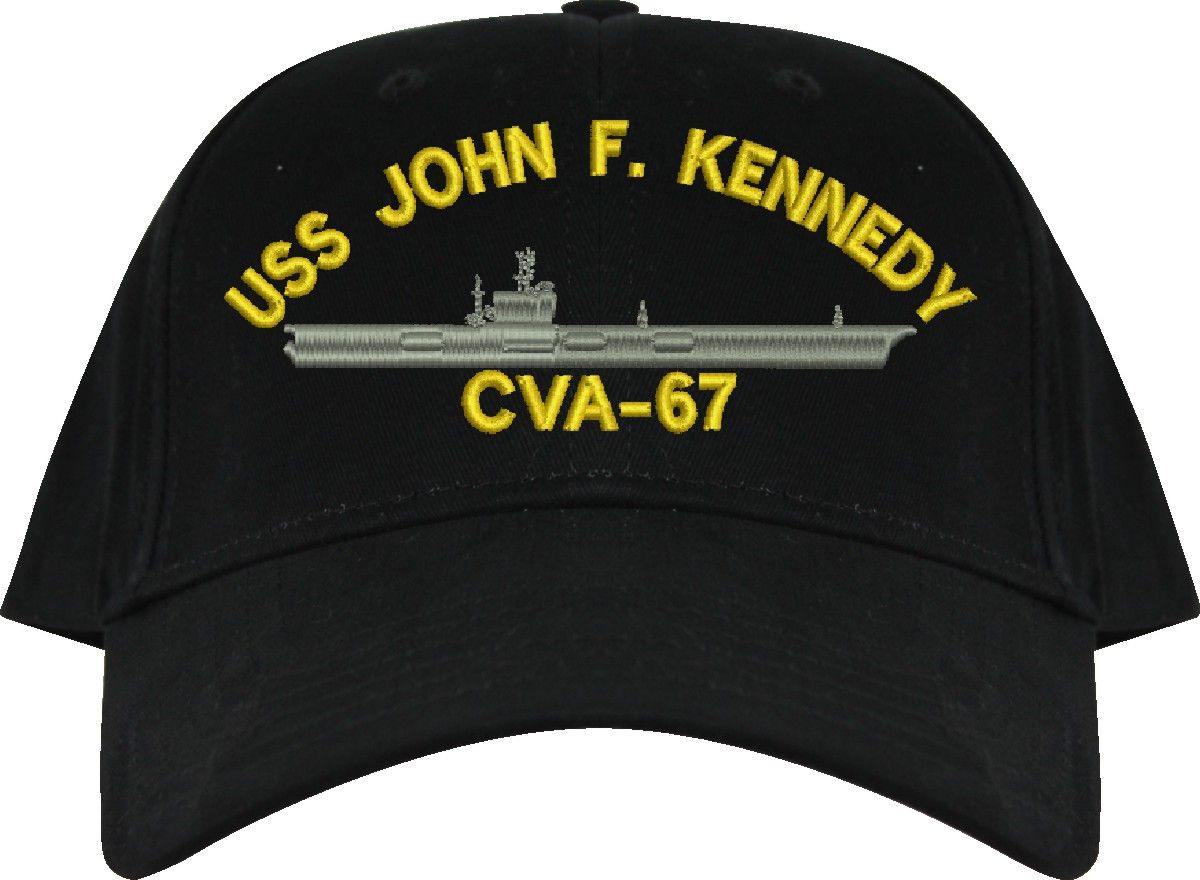USC-046 USS JOHN F. KENNEDY CV-67 CAP《ブラック》