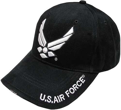 USC-018 NEW WING AIR FORCE CAP《ブラック》