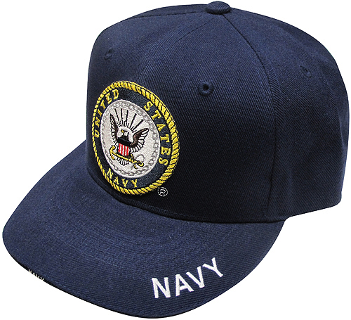 USC-028 NAVY EMBLEM MILLITARY CAP《ネイビー》
