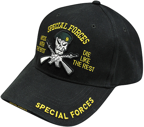 USC-036 SPECIAL FORCES INSIGNIA CAP《ブラック》