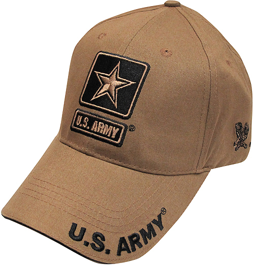 USC-039 ARMY STAR LOGO CAP《ブラウン》