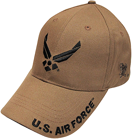 USC-041 USAF WING LOGO CAP《ブラウン》